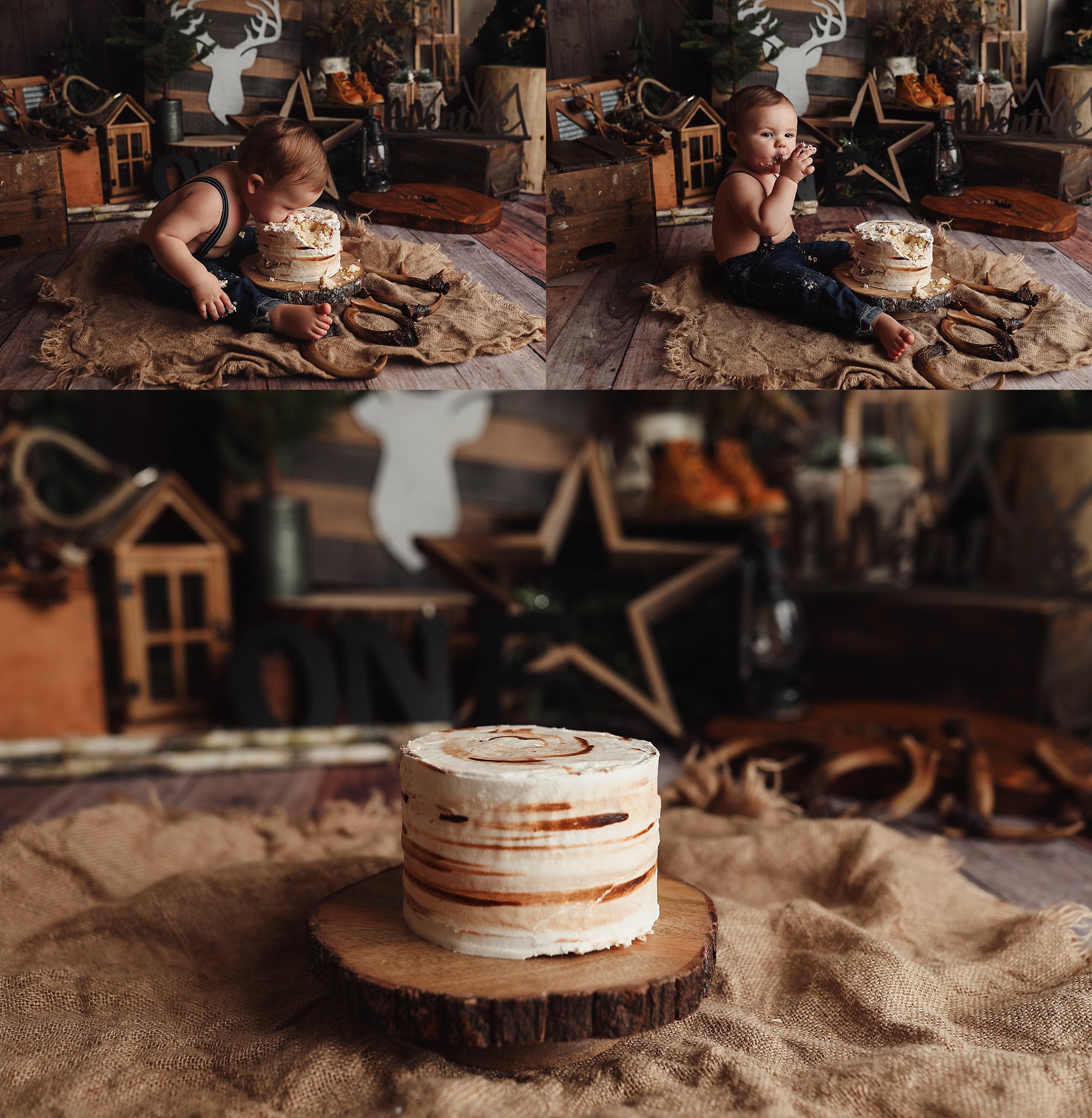 Buffalo Cake Smash Photography