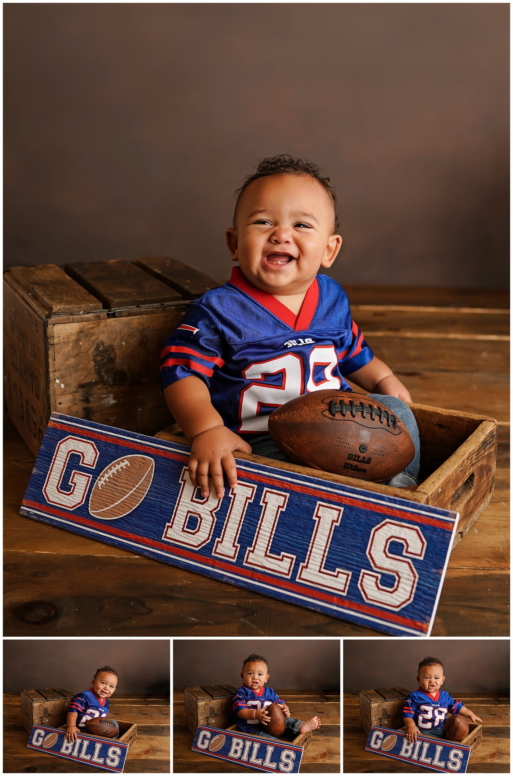 Fall Birthday Boy - Buffalo Portrait Studio