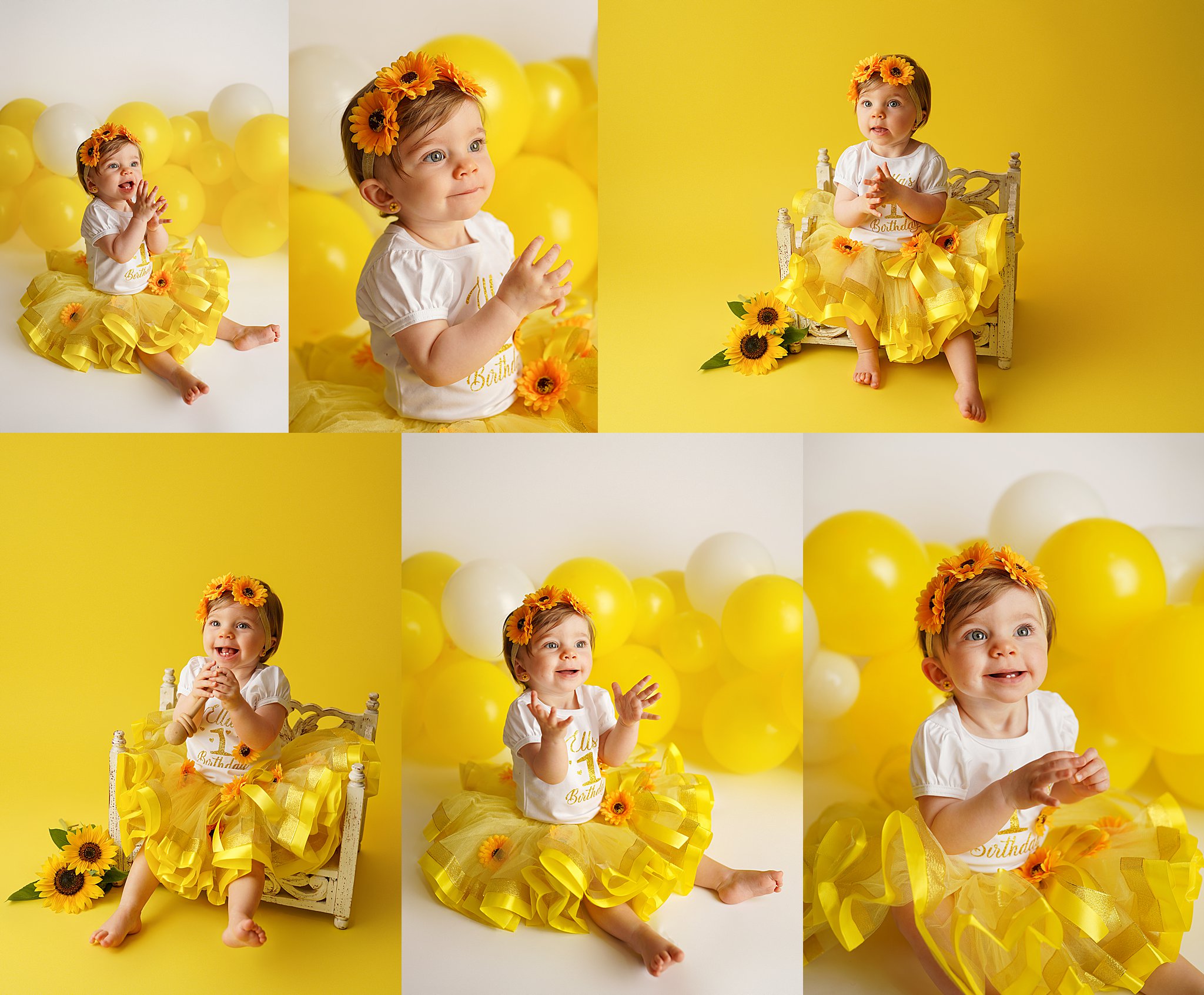 baby birthday photoshoot, first birthday portrait session, Buffalo cake smash photography